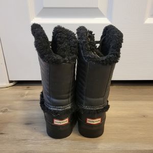 Hunter snow boots🖤